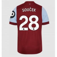 Dres West Ham United Tomas Soucek #28 Domaci 2023-24 Kratak Rukav